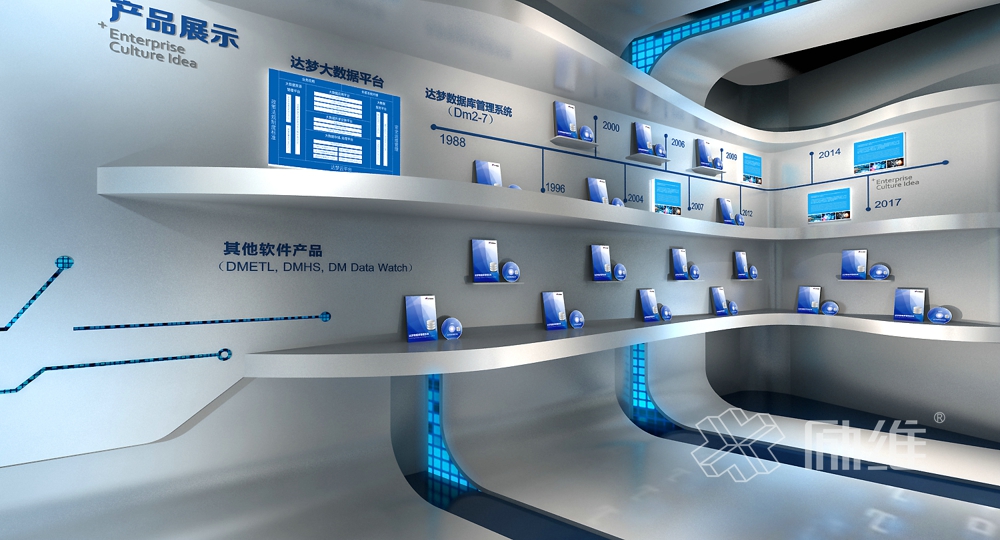 數據庫公司企業(yè)展廳